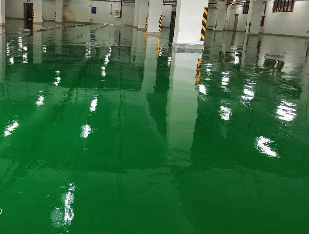 清遠農商銀行地下車庫地坪漆工程項目