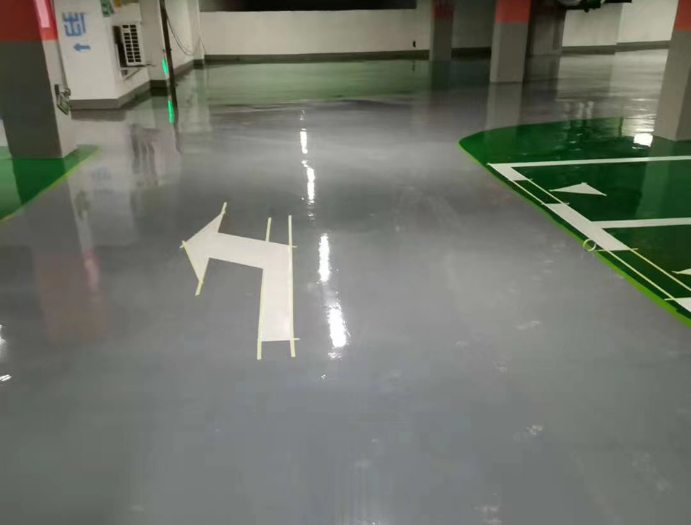 韶光博世鋁業無塵車間和地下車庫地坪漆工程